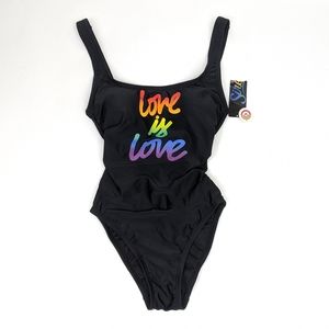 NWT Sirena 'Love is Love' one piece swimsuit